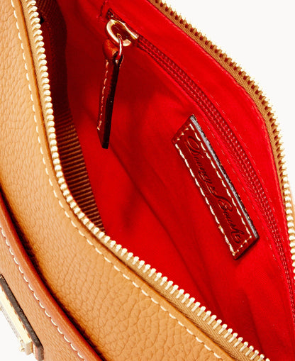 Dooney & Bourke Pebble Grain Ginger Crossbody Caramel