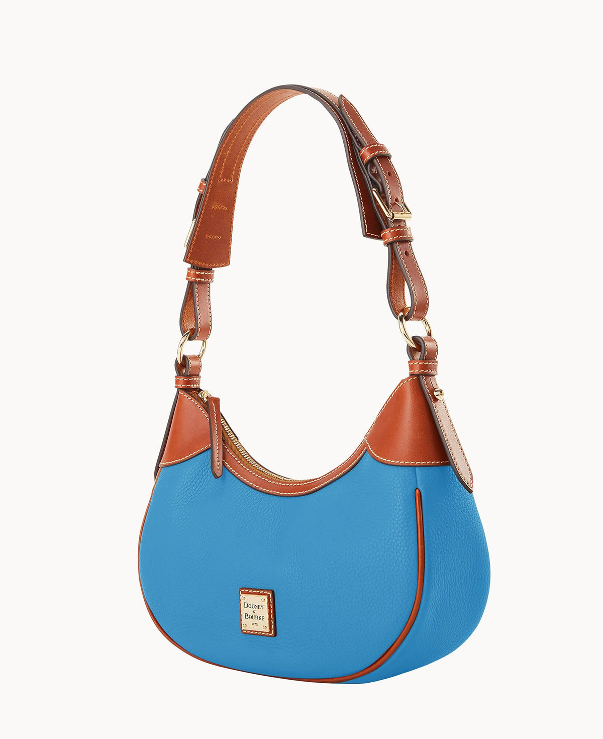 Dooney & Bourke Pebble Grain Small Hobo Azure