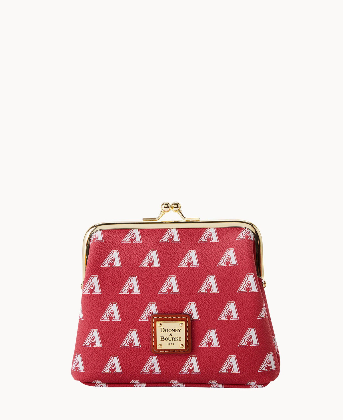 Dooney & Bourke MLB Diamondbacks Large Framed Purse Red