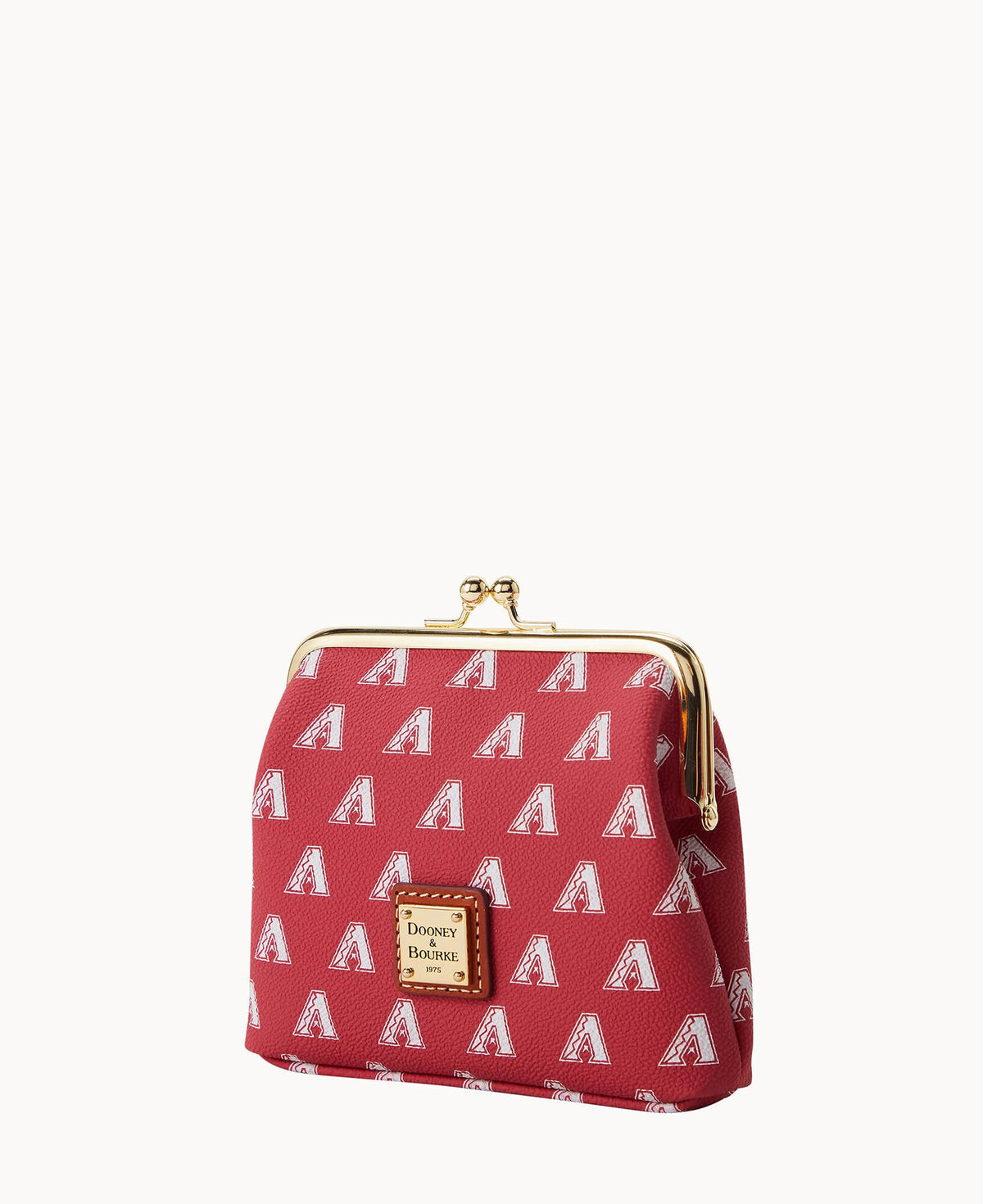 Dooney & Bourke MLB Diamondbacks Large Framed Purse Red