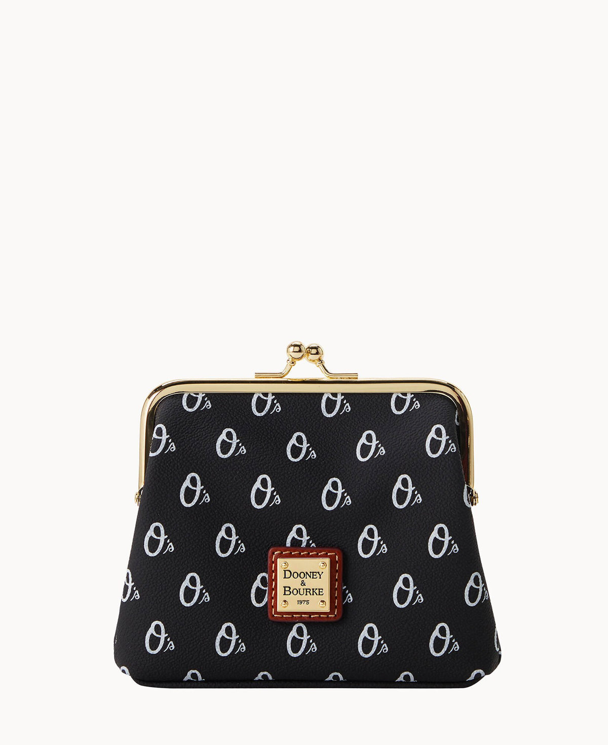Dooney & Bourke MLB Orioles Large Framed Purse Black