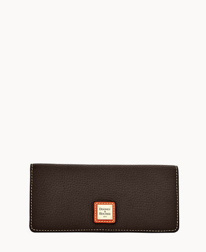 Dooney & Bourke Pebble Grain Slim Wallet Black